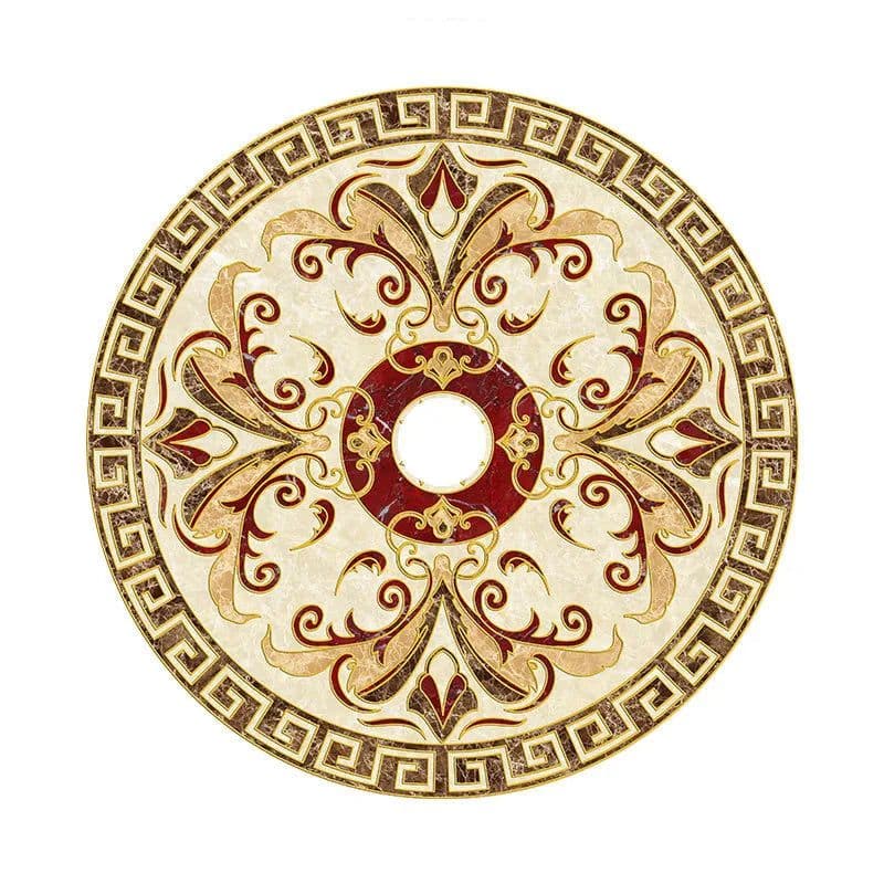 image-60/80cm Ceiling Decorative Parquet Floor Ceiling Lamp Decorative Cover Waterproof Self-adhesive Stickers Living room Accessories