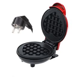 image-220V EU Plug Mini Electric Waffles Maker Bubble Egg Cake Oven Breakfast Love Heart Shaped Waffle Maker Cooking Appliance
