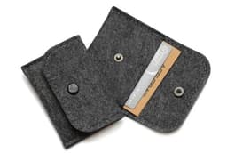 image-Unisex Felt Coin Purse Bag Women Girls Mini Zipper Coin Wallet Case Casual Square Money Change Card Key Holder Pouch