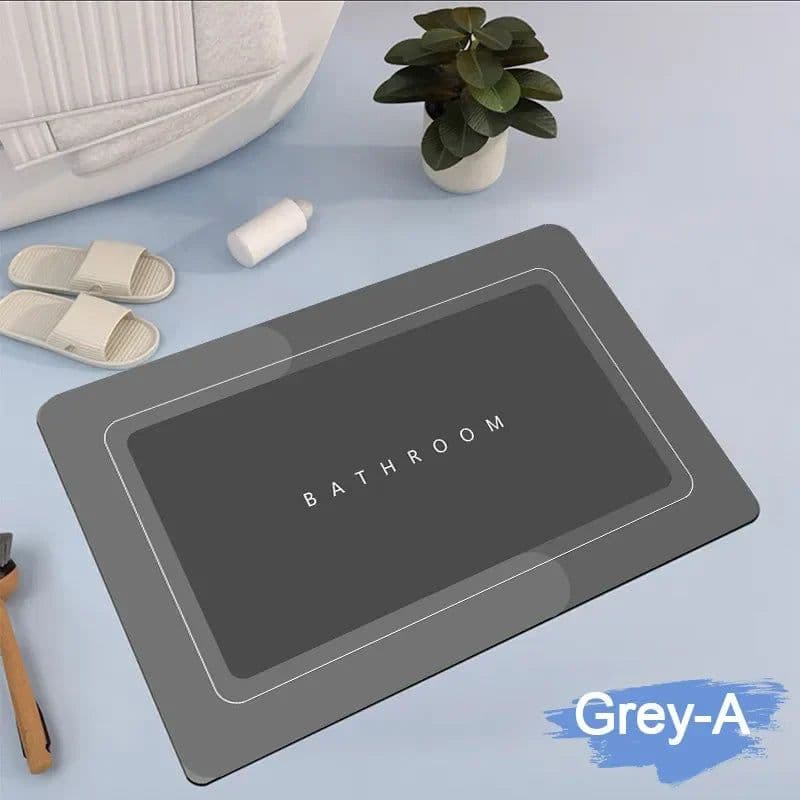 image-High-quality Super Non-slip Bathroom Mat Absorbent Toilet Anti-skid Bathtub Foot Mat Kitchen Living Room Floor Mat Home Decor