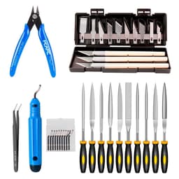 image-KINGROON Deburring Tool Kit Engraving Knife Carving Tool DIY 3D Printer Part 3D Model File Cutter Scraper Material Removal Tool