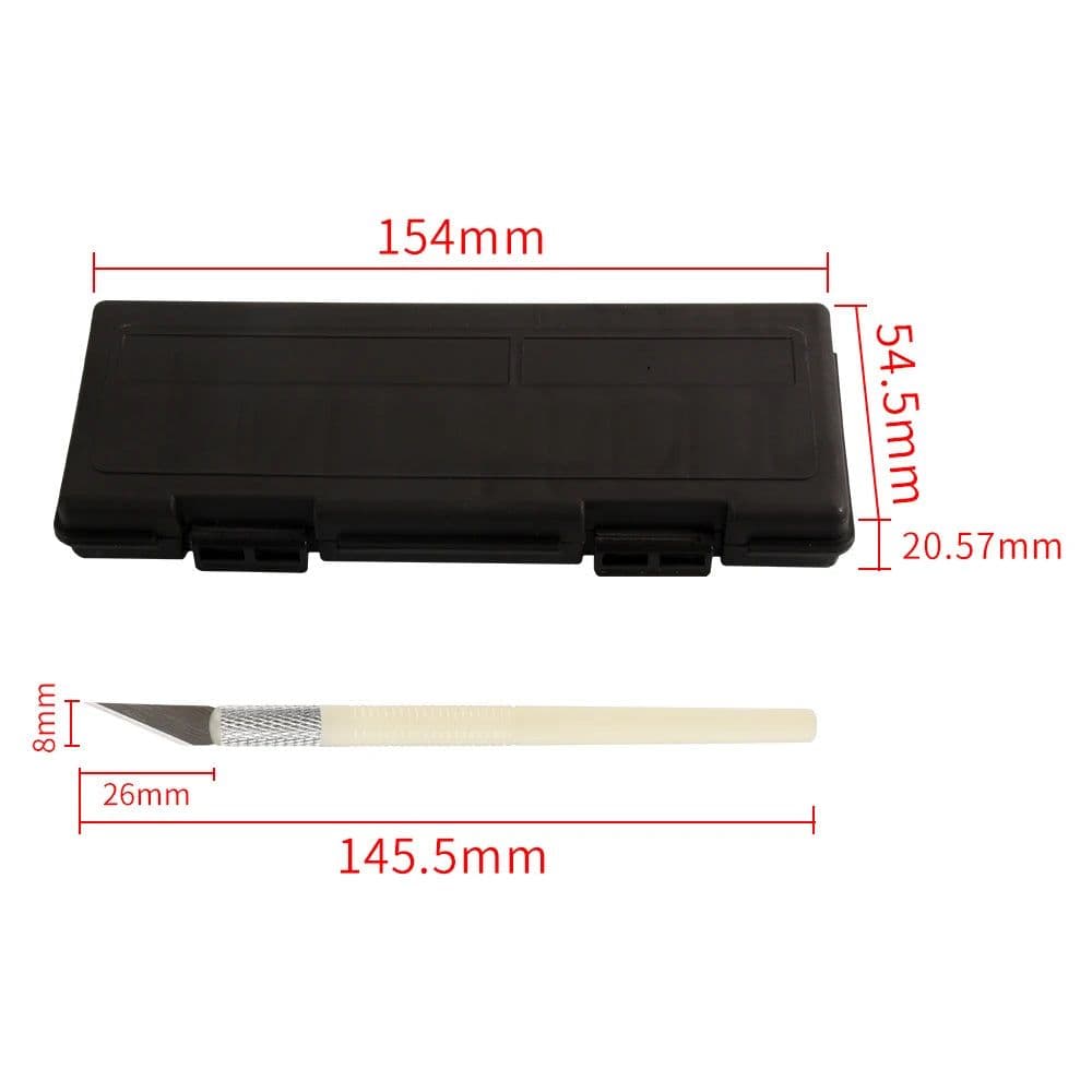image-KINGROON Deburring Tool Kit Engraving Knife Carving Tool DIY 3D Printer Part 3D Model File Cutter Scraper Material Removal Tool