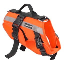 image-Dog Life Jacket Vests Outdoor Safety Clothes Big Dog Swimming Preserver Rescue Pet Life Vest Harness for Small Medium Large Dogs
