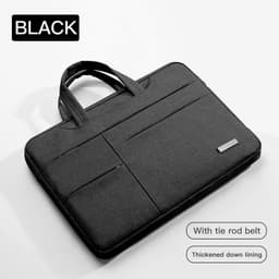 image-Laptop Bag 13.3 15.6 14 INCH Waterproof Notebook Case Sleeve For Macbook Air Pro 13 15 Computer Shoulder Handbag Briefcase Bag