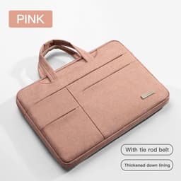 image-Laptop Bag 13.3 15.6 14 INCH Waterproof Notebook Case Sleeve For Macbook Air Pro 13 15 Computer Shoulder Handbag Briefcase Bag