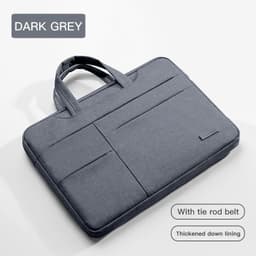 image-Laptop Bag 13.3 15.6 14 INCH Waterproof Notebook Case Sleeve For Macbook Air Pro 13 15 Computer Shoulder Handbag Briefcase Bag