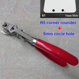 image-R3 R5 R10 Corner Rounder Cutter Corner Plier Hand Held Heavy Duty Steel ID Card Cutting Corners 3mm 5mm 10mm
