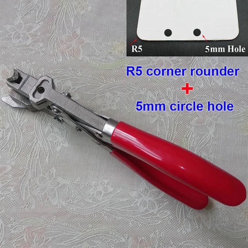 image-R3 R5 R10 Corner Rounder Cutter Corner Plier Hand Held Heavy Duty Steel ID Card Cutting Corners 3mm 5mm 10mm