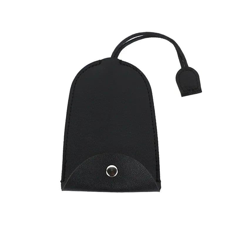 image-Pull Out Key Case Bags Women Men Solid Colour PU Leather Key Wallets Housekeepers Car Key Holder Case Leather Bag for Keys
