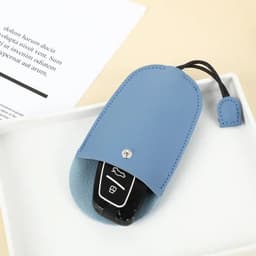 image-Pull Out Key Case Bags Women Men Solid Colour PU Leather Key Wallets Housekeepers Car Key Holder Case Leather Bag for Keys