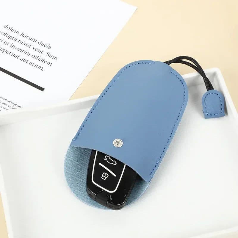 image-Pull Out Key Case Bags Women Men Solid Colour PU Leather Key Wallets Housekeepers Car Key Holder Case Leather Bag for Keys