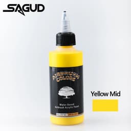 image-SAGUD Air Brush Waterborne Acrylic Paint 18 Colors DIY Handmade 100 ML/Bottle Airbrush Ink for Modeling Art Textile Shoes Wood