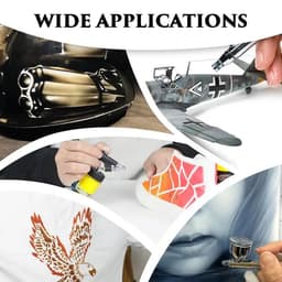 image-SAGUD Air Brush Waterborne Acrylic Paint 18 Colors DIY Handmade 100 ML/Bottle Airbrush Ink for Modeling Art Textile Shoes Wood