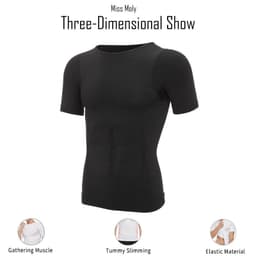 image-Men Slimming Body Shaper Belly Control Shapewear Man Shapers Modeling Underwear Waist Trainer Corrective Posture Vest Corset