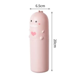 image-Cute Portable Toothbrush Holder Box Travel Toothbrush Cup Mouthwash Cup Toothpaste Storage Container Bathroom Outdoor Supplies