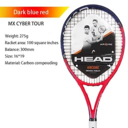 image-HEAD Tennis Racket Beginner Carbon Composite Integrated Padel Raquete De Tennis Paqueta Grip String Bag Overgrip Damp