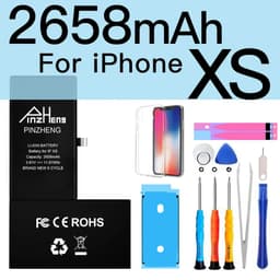 image-PINZHENG Real High Capacity Battery For iPhone 5S SE 6 6S 7 8 Plus X Xr Xs Max Phone Replacement Bateria Warranty One Year