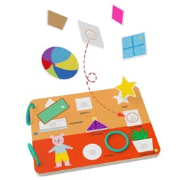 image-Montessori Paste Quiet Book Children Toys Paste My First Busy Book Kids Number Matching Puzzle Educational Game Baby Book Mark