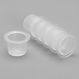 image-100 Pieces Disposable Tattoo & Permanent Makeup Pigment Ink Caps Cups Large Medium Small Size