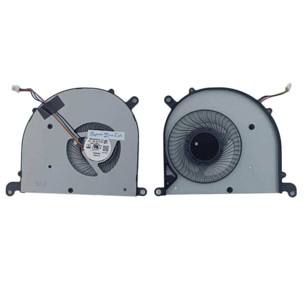 image-16S1 CPU GPU Cooling fans for MSI Modern 15 A10RBS A10RB (MS-1551) A10RAS A10RA Laptop Cooler Radiator fan BS5005HS U3I U3J New