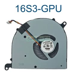 image-16S1 CPU GPU Cooling fans for MSI Modern 15 A10RBS A10RB (MS-1551) A10RAS A10RA Laptop Cooler Radiator fan BS5005HS U3I U3J New