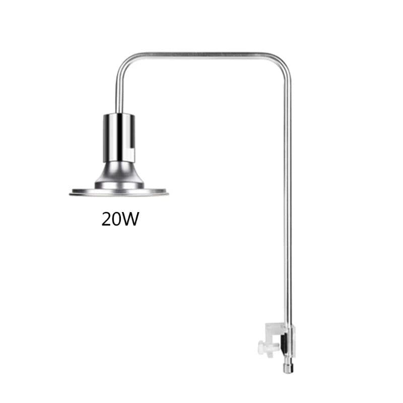 image-Aquarium LED Lights 20W/40W Aquatic Water Grass Plant Growth Lamp Turtle Reptile Lighting Clip-on Light for Fish Tank