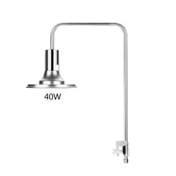 image-Aquarium LED Lights 20W/40W Aquatic Water Grass Plant Growth Lamp Turtle Reptile Lighting Clip-on Light for Fish Tank