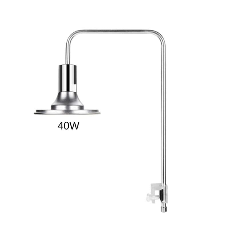 image-Aquarium LED Lights 20W/40W Aquatic Water Grass Plant Growth Lamp Turtle Reptile Lighting Clip-on Light for Fish Tank