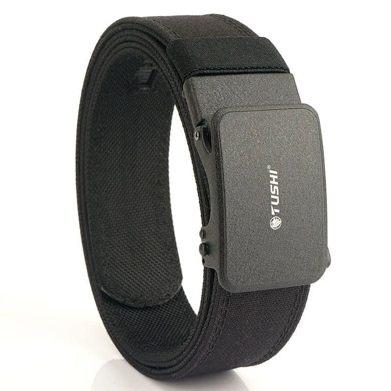 image-TUSHI belt men outdoor hunting metal tactical belt multi-function alloy buckle high quality Marine Corps canvas Hanging gun belt
