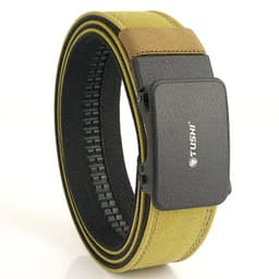 image-TUSHI belt men outdoor hunting metal tactical belt multi-function alloy buckle high quality Marine Corps canvas Hanging gun belt