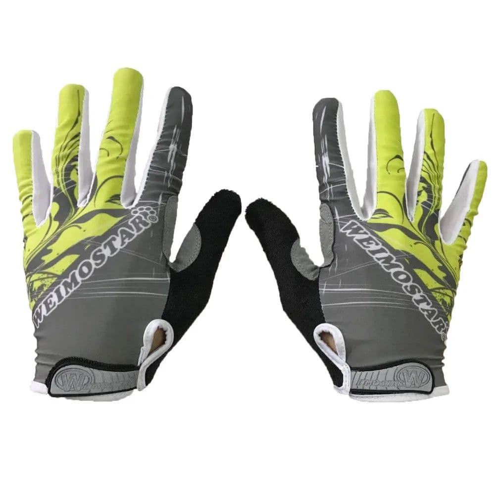 image-Wholesale Weimostar Full Finger Cycling Gloves guantes ciclismo Gel Pad Motorcycle Gloves Summer MTB Bicycle Bike Gloves