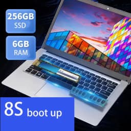 image-2022 New 14 inch Windows 10 Portable Laptop Computer for Office & School WiFi Bluetooth Camera USB 3.0 Gaming Netbook Laptops