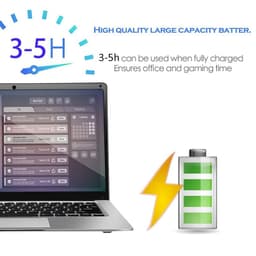 image-2022 New 14 inch Windows 10 Portable Laptop Computer for Office & School WiFi Bluetooth Camera USB 3.0 Gaming Netbook Laptops
