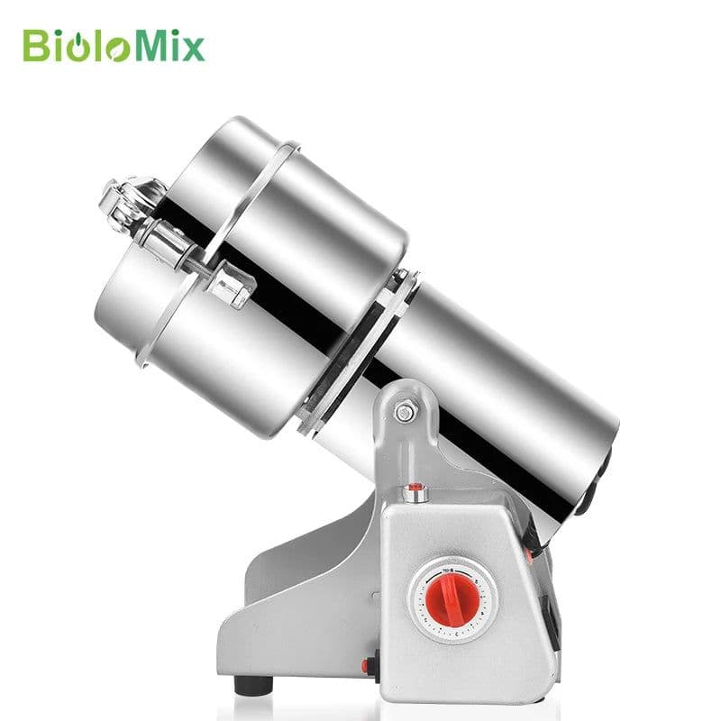 image-700g Swing Type Electric Grains Herbal Spices Powder,Dry Food Miller,High Speed,ELEKCHEF by Biolomix Display Coffee Grinder
