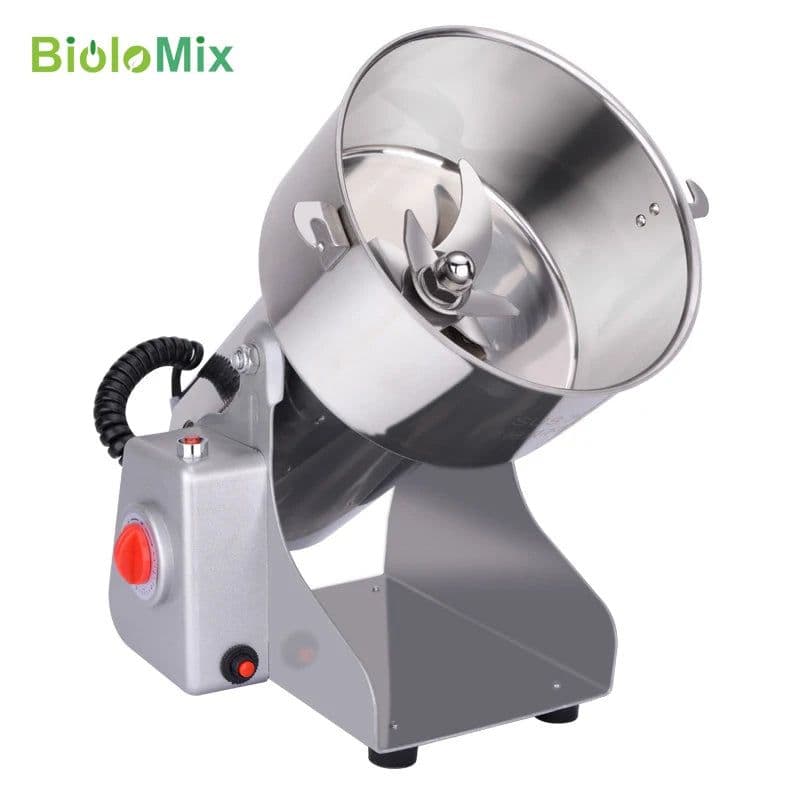 image-700g Swing Type Electric Grains Herbal Spices Powder,Dry Food Miller,High Speed,ELEKCHEF by Biolomix Display Coffee Grinder