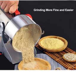 image-700g Swing Type Electric Grains Herbal Spices Powder,Dry Food Miller,High Speed,ELEKCHEF by Biolomix Display Coffee Grinder