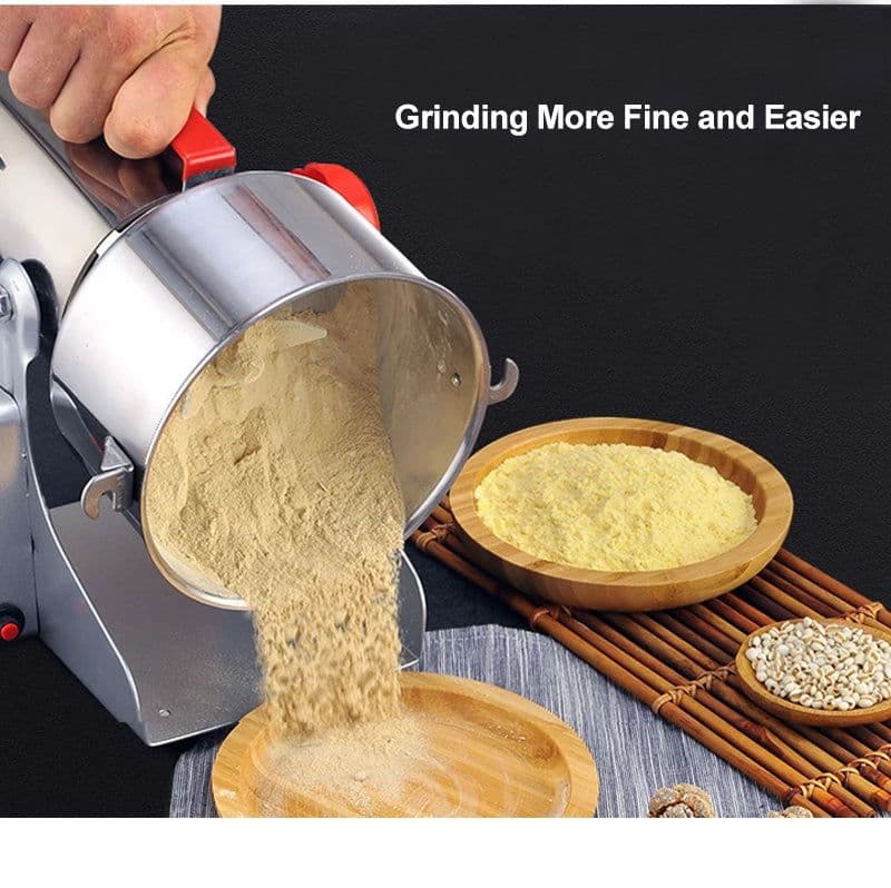 image-700g Swing Type Electric Grains Herbal Spices Powder,Dry Food Miller,High Speed,ELEKCHEF by Biolomix Display Coffee Grinder