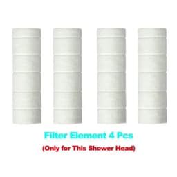 image-Turbo Propeller Water Saving Shower Head and Holder High Preassure Showerhead Rainfall with Fan Bathroom Accessories