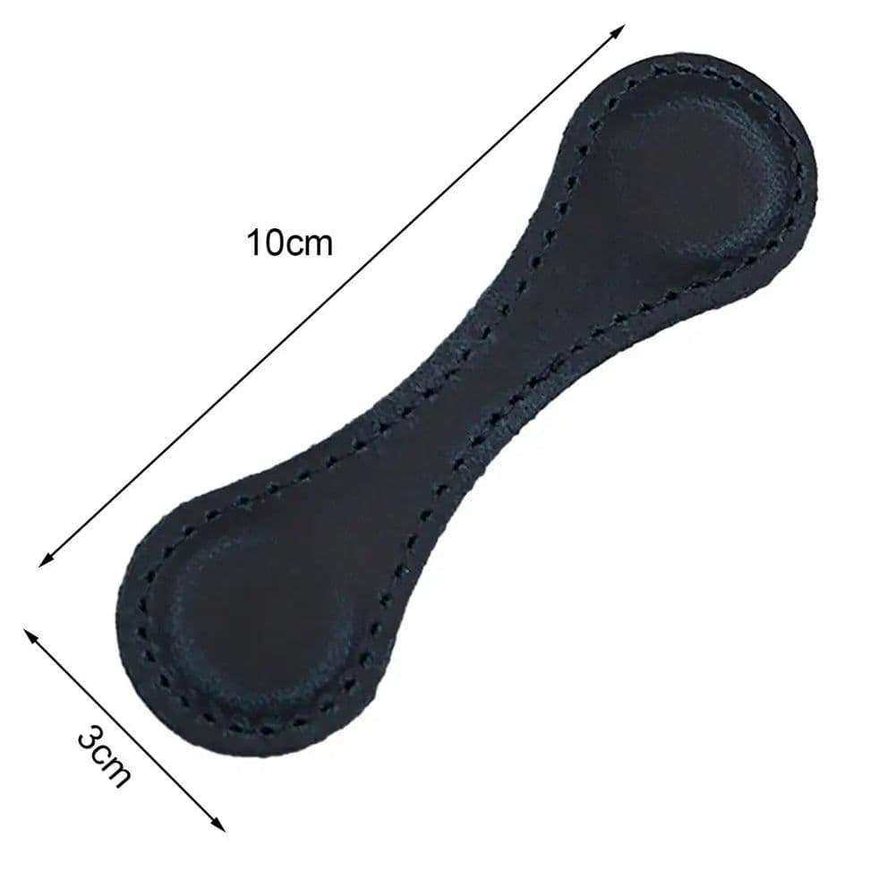 image-Leather Magnetic Bookmarks Strong Adsorption Vintage Motivational Text Book Marker Clip for Book Lover Readers School Supplies