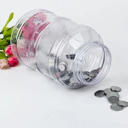 image-Piggy Bank Counter Coin Electronic Digital Lcd Counting Coin Money Saving Box Jar Coins Storage Box for Euro CHF Money