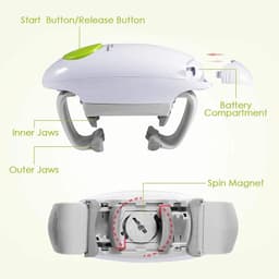 image-Automatic Electric Can Opener Beer Bottle Opener Handheld Safe Free Jar Can Tin Battery Operated Restaurant Kitchen Bar Tools