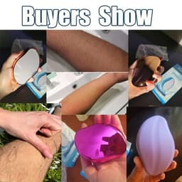 image-Nano Crystal Epilator Stone Physical Hair Remover Eraser Painless Epilator Depilatory Gum Ladies Women Man Can Washable Clean