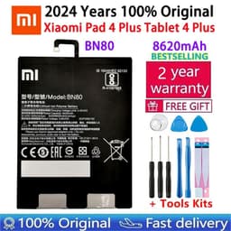 image-100% Original New High Quality BN60 BN80 BN4E Xiao Mi Tablet Battery For Xiaomi Pad4 Pad 4 Plus Mipad4 Mipad 4 5 Plus Batteries