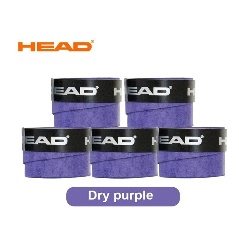 image-5 Pcs Original HEAD Tennis Racket Overgrip Non Slip padel Grips Tennis Racquet Sweat Absorption Tape Grip Tennis Accessories