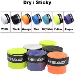 image-5 Pcs Original HEAD Tennis Racket Overgrip Non Slip padel Grips Tennis Racquet Sweat Absorption Tape Grip Tennis Accessories