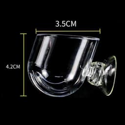 image-1pc Plastic Automatic Feeder With Suction Cup For Aquarium Red Worm Feeding Fish Tank Cone Live Food Tapered Hopper Basket New