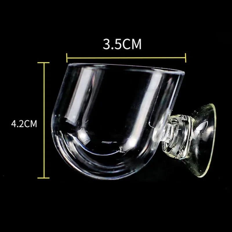 image-1pc Plastic Automatic Feeder With Suction Cup For Aquarium Red Worm Feeding Fish Tank Cone Live Food Tapered Hopper Basket New