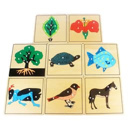 image-Baby Toy Kids Montessori Flower/Plant/AnimalsPuzzle for Children Wood for Early Childhood Education Preschool Training Learning