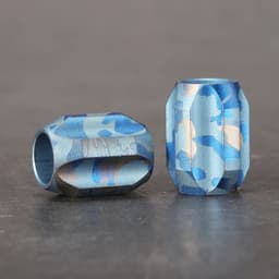 image-A Colorful Series Titanium Alloy Knife Beads Pendant Outdoor Knife Lanyard Camping Gear Survival EDC Paracorde Servival Tools