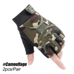 image-1Pair Kids Sport Gloves,Half Finger Gloves Kids Boys Girls Cycling Gloves,Kids Fishing Gloves for Cycling Fishing Outdoor Sports